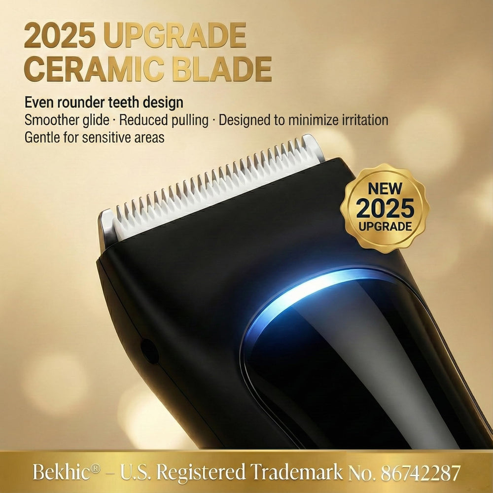 Bekhic trimmer-ceramic-blade delivers smooth, snag-free cuts.