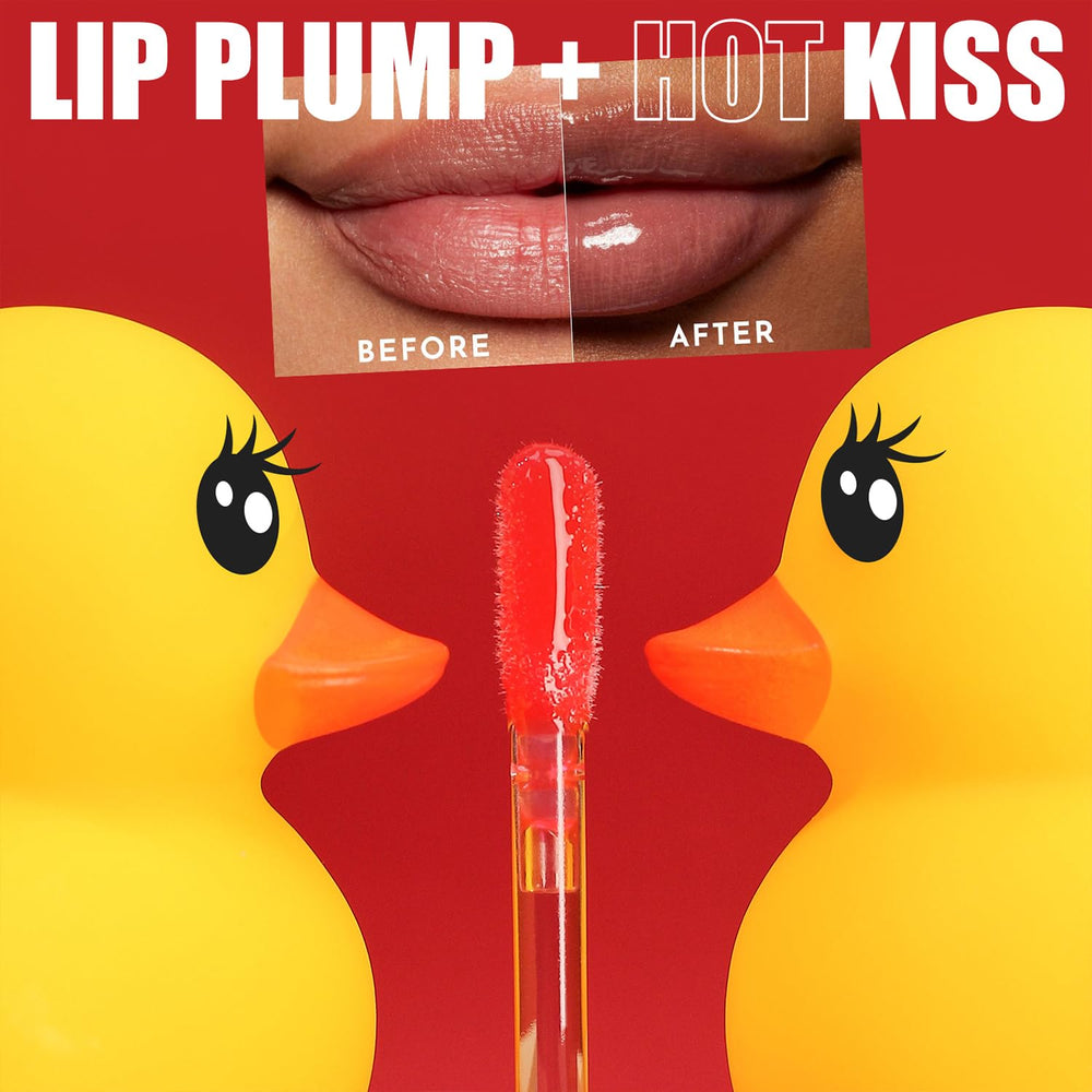 Bekoeen brillos voluminadores para labios, muestra la textura suave y pigmentación intensa.