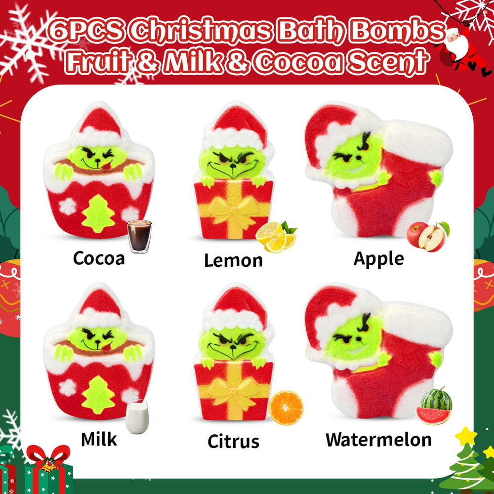 Bekrgwiy winter fragrances offer citrus, apple, watermelon, and cocoa scents for a cozy bath
