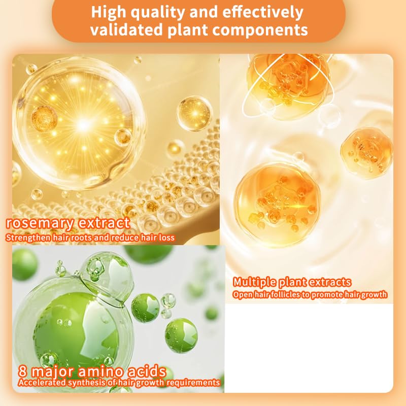 BEKSF Rosemary Shampoo lather highlights hair softness and frizz reduction after use.