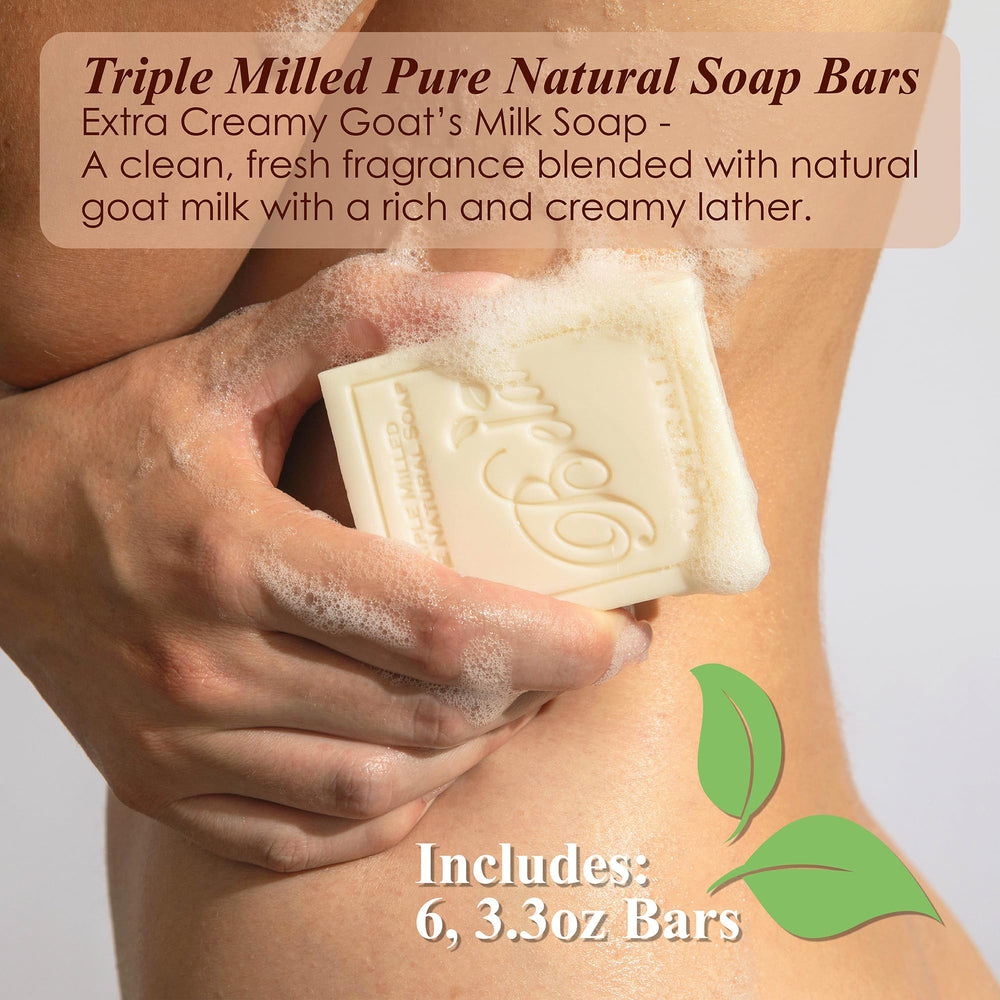 BELA goat milk soap lather closeup shows rich creaminess ideal for daily cleansing.