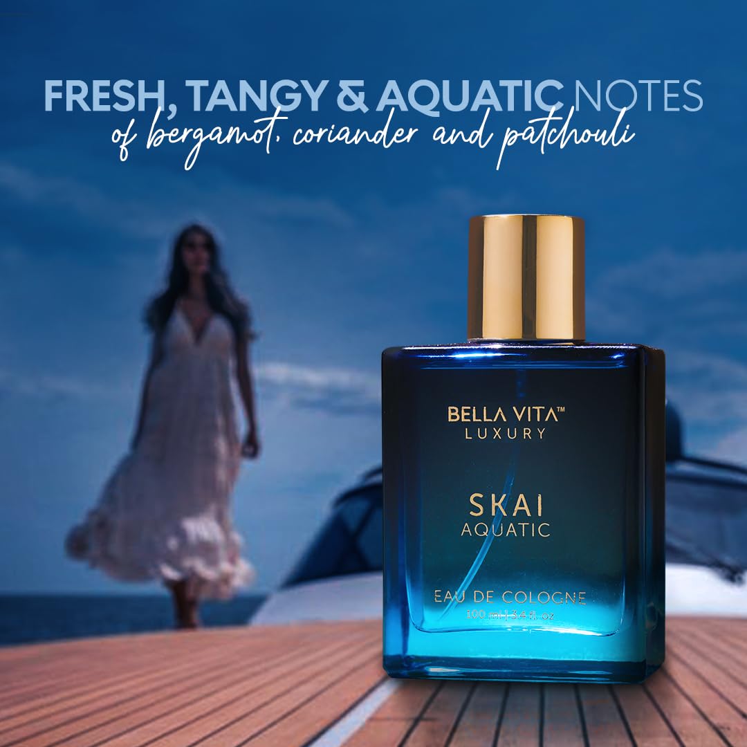 Bella Vita Luxury SKAI Aquatic packaging highlights travel-friendly design