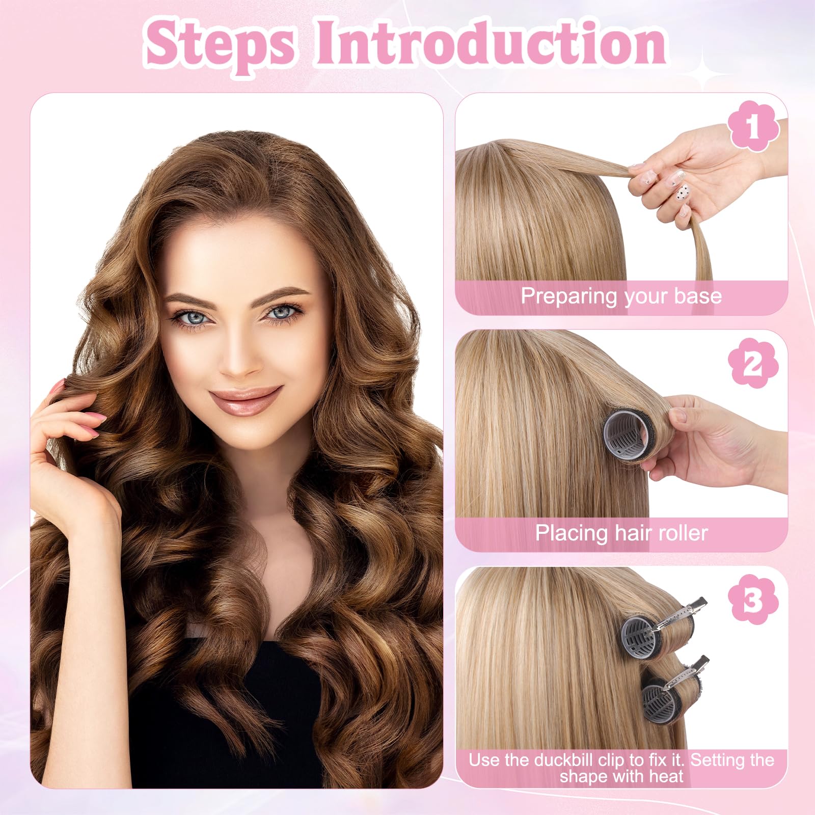 BELICOO 15mm close-up ideal for fine hair styling.
