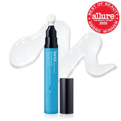 Belif Aqua Bomb Cooling Eye Gel hydrates eye area with a refreshing hydration burst.