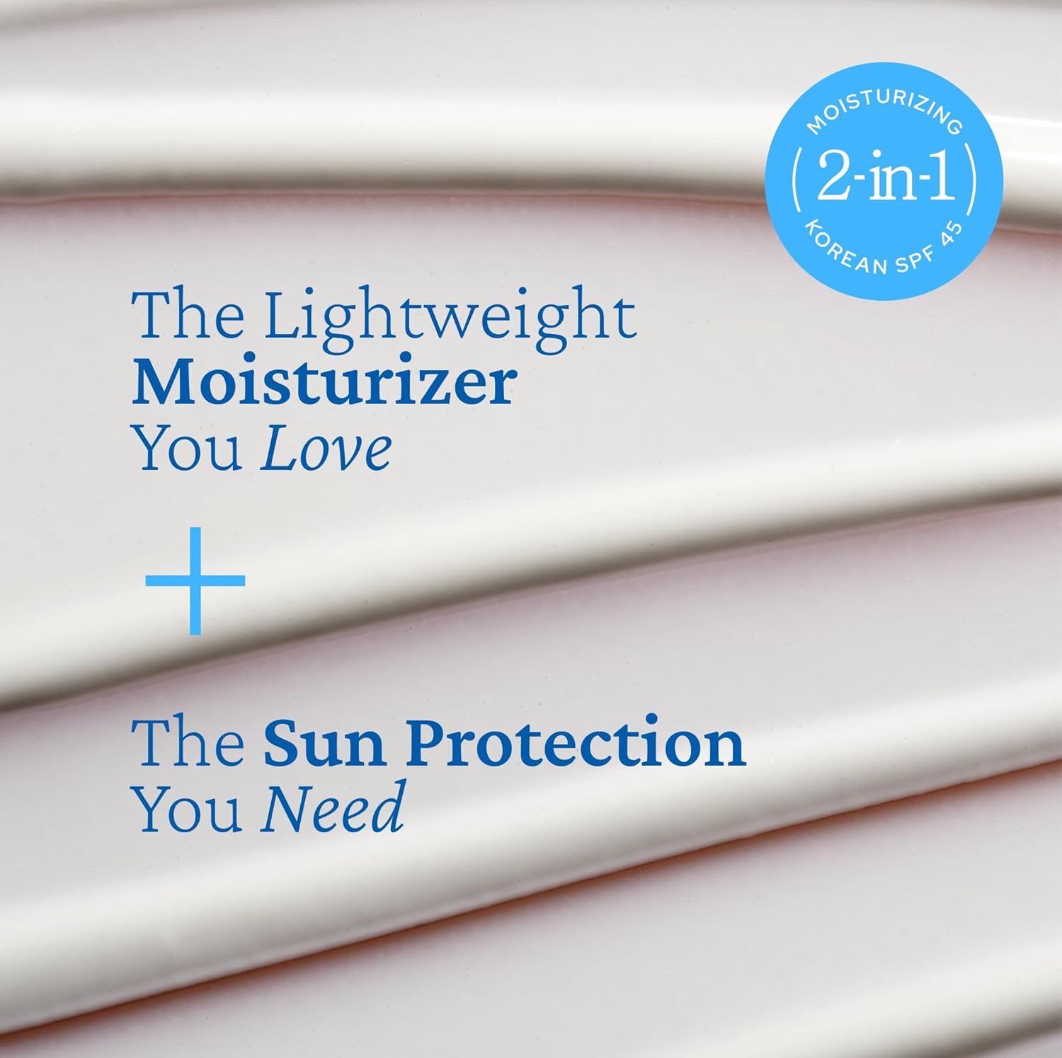 belif Aqua Bomb SPF45 application demonstrates smooth, quick absorption