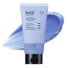 belif super knights bottle pour highlights quick hydrating cleanse