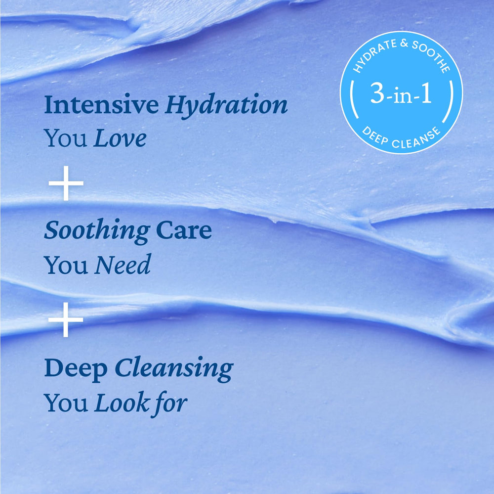 belif super knights mask application demonstrates one-minute hydrating treatment