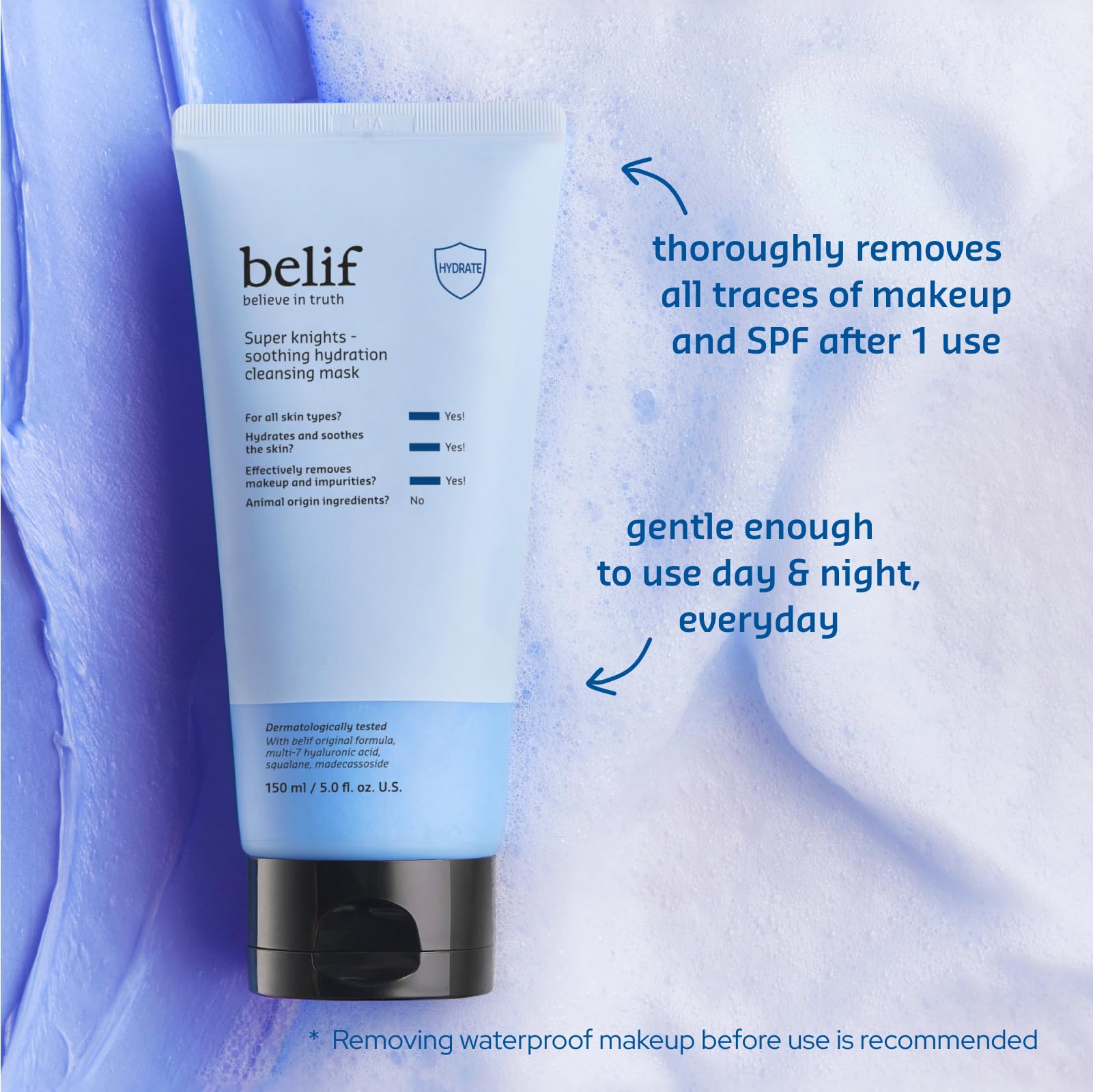 belif super knights squalane texture close-up signals moisture retention for skin