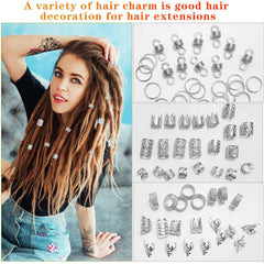 Belinreli silver hair clips provide shine and all-day hold.