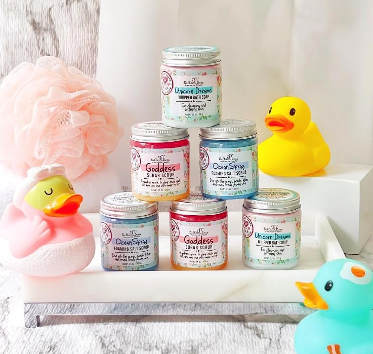 Bella and Bear lip scrub and lip butter offer soft, nourished lips between uses