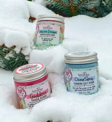 Sea spray scented foam from Bella & Bear Ocean Spray Body Scrub