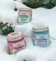 Sea spray scented foam from Bella & Bear Ocean Spray Body Scrub