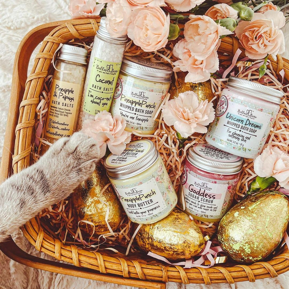Bella and Bear unboxing experience emphasizes delightful surprises and ethical beauty values