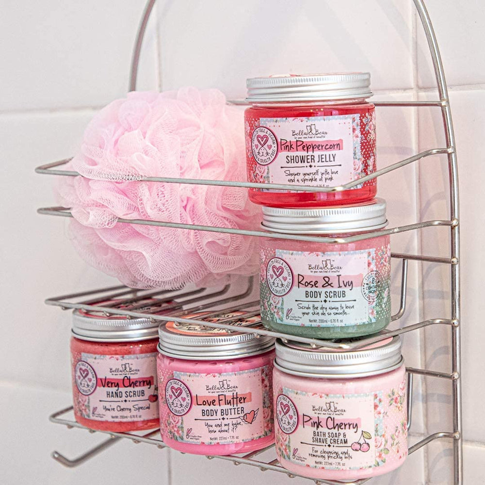 Bella & Bear Unicorn Dreams recycled-packaging close-up highlights eco-conscious jar.