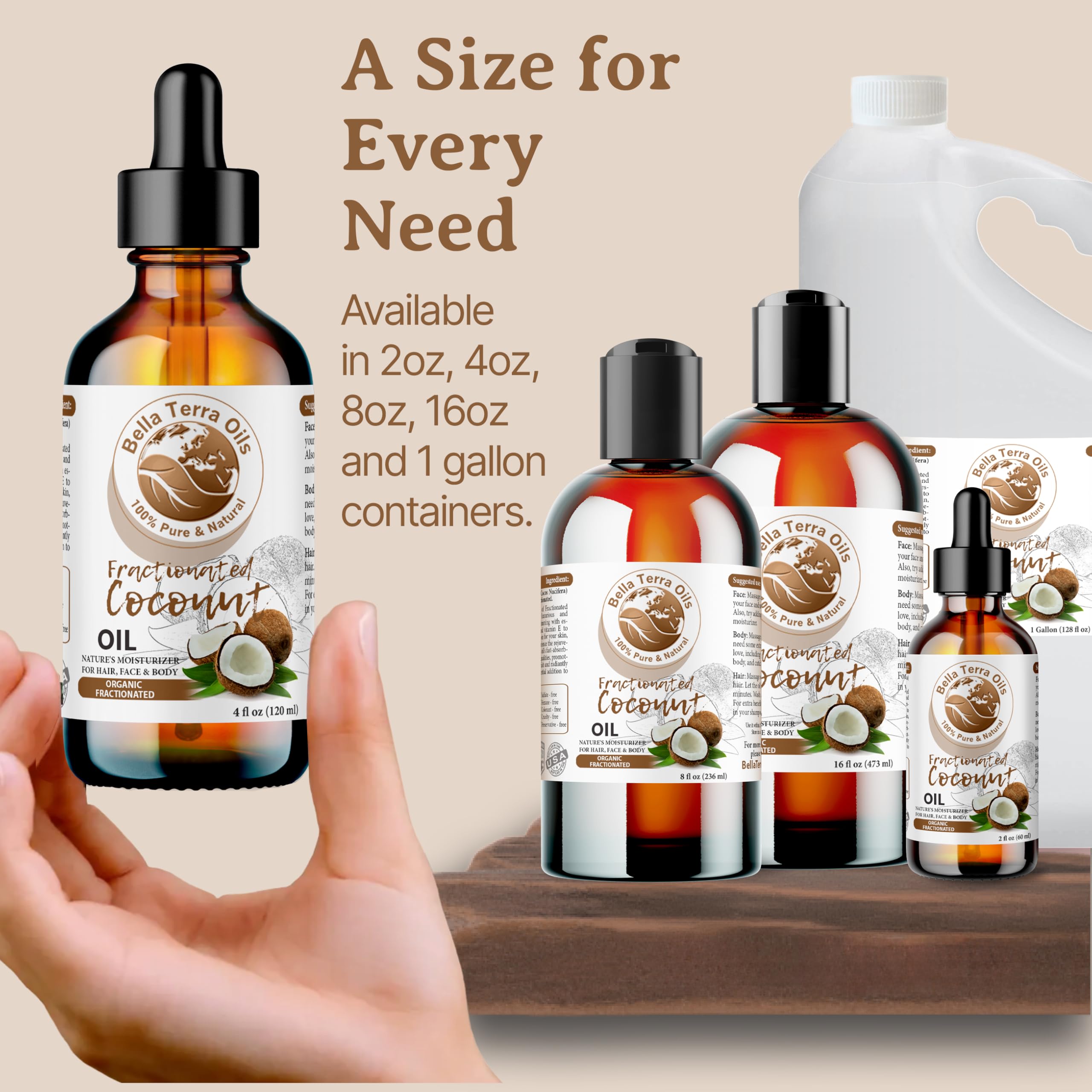 Bella Terra Oils veteran-owned badge indicating trusted, customer-focused brand.