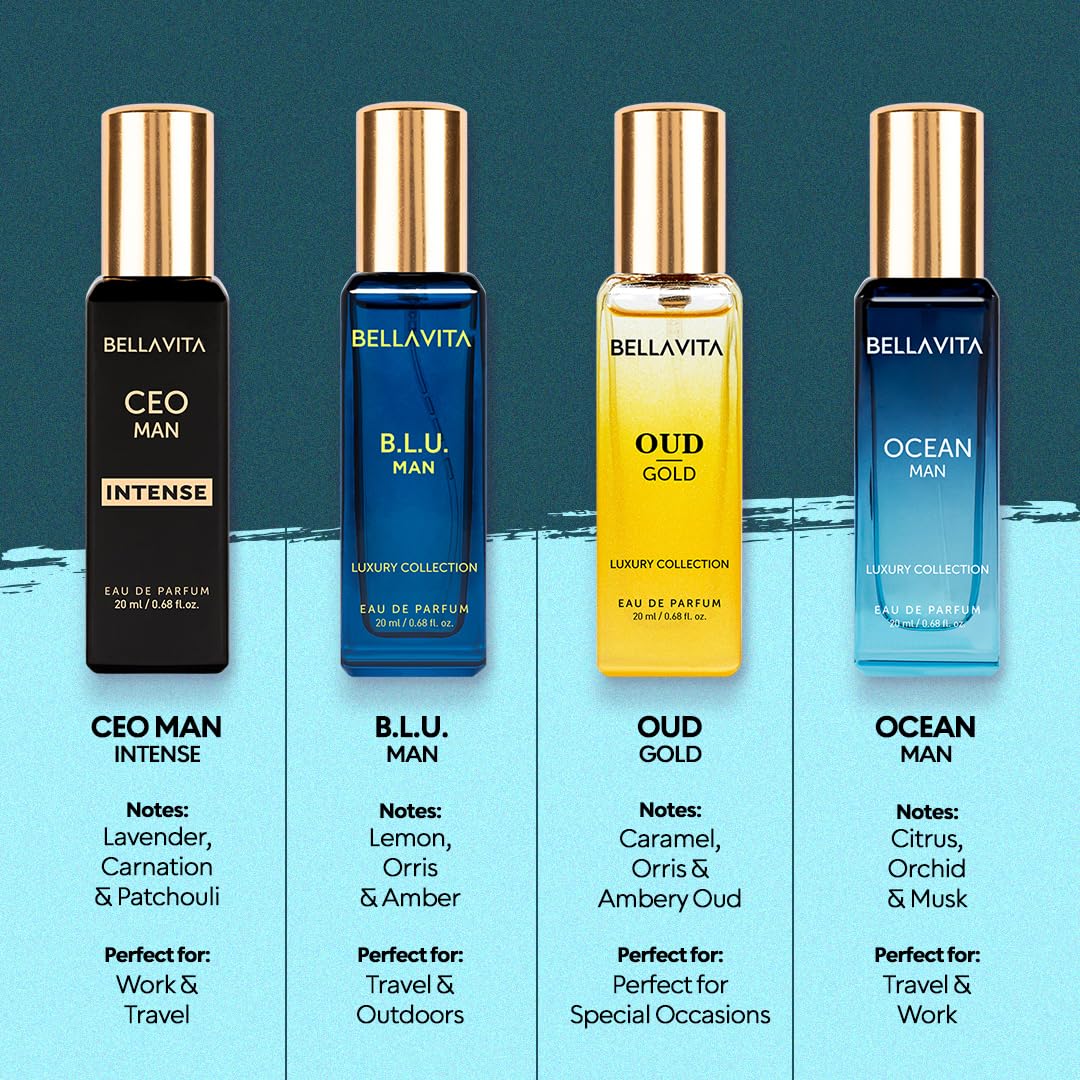 BellaVita Luxury CEO Intense bottle offers a powerful yet refined vibe