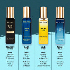 BellaVita Luxury CEO Intense bottle offers a powerful yet refined vibe