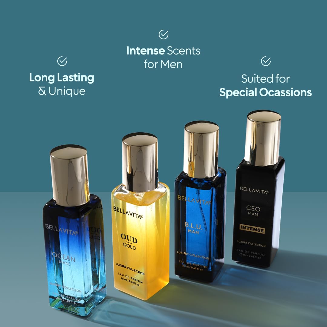 BellaVita Luxury Ocean bottle ideal for daily freshening on the go
