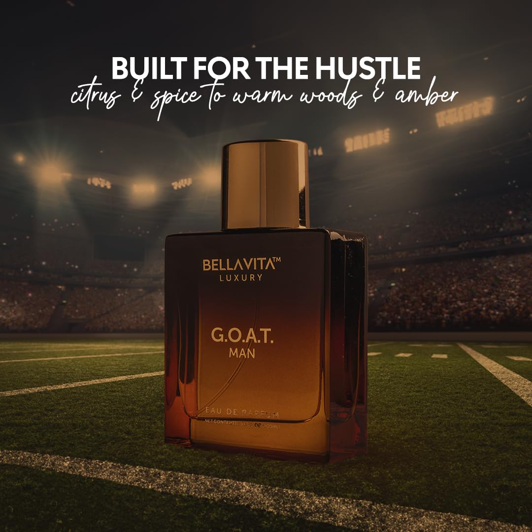 Bella Vita Luxury G.O.A.T patchouli base adds warmth and depth for evening wear.