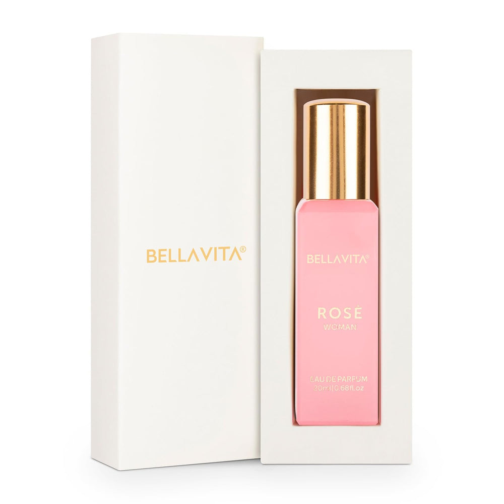 BellaVita Luxury Rose daily-wear perfume suitable for work and casual outings.