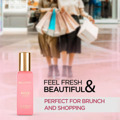BellaVita Luxury Rose scent highlighting black currant and rose for daily elegance.