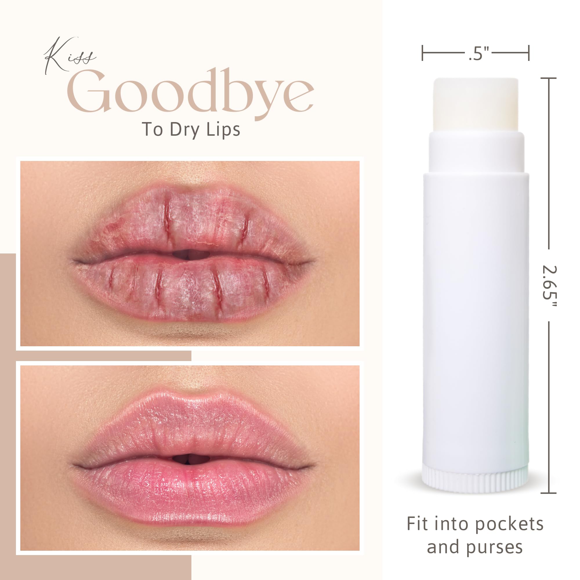 Belladonna lip balm bulk peppermint tube shot, ideal for promos and gifts.
