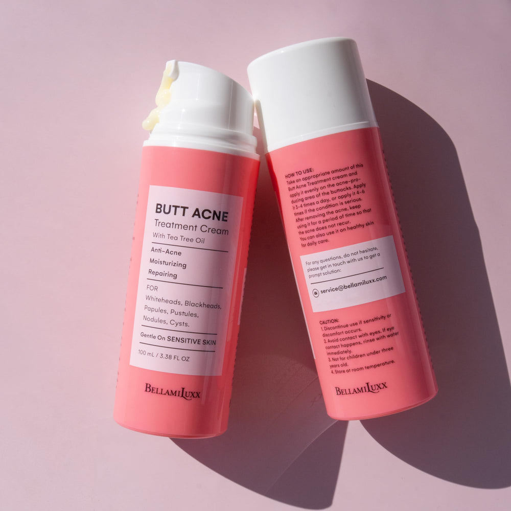 BellamiLuxx butt-area application routine shows comfortable daily care for bumps