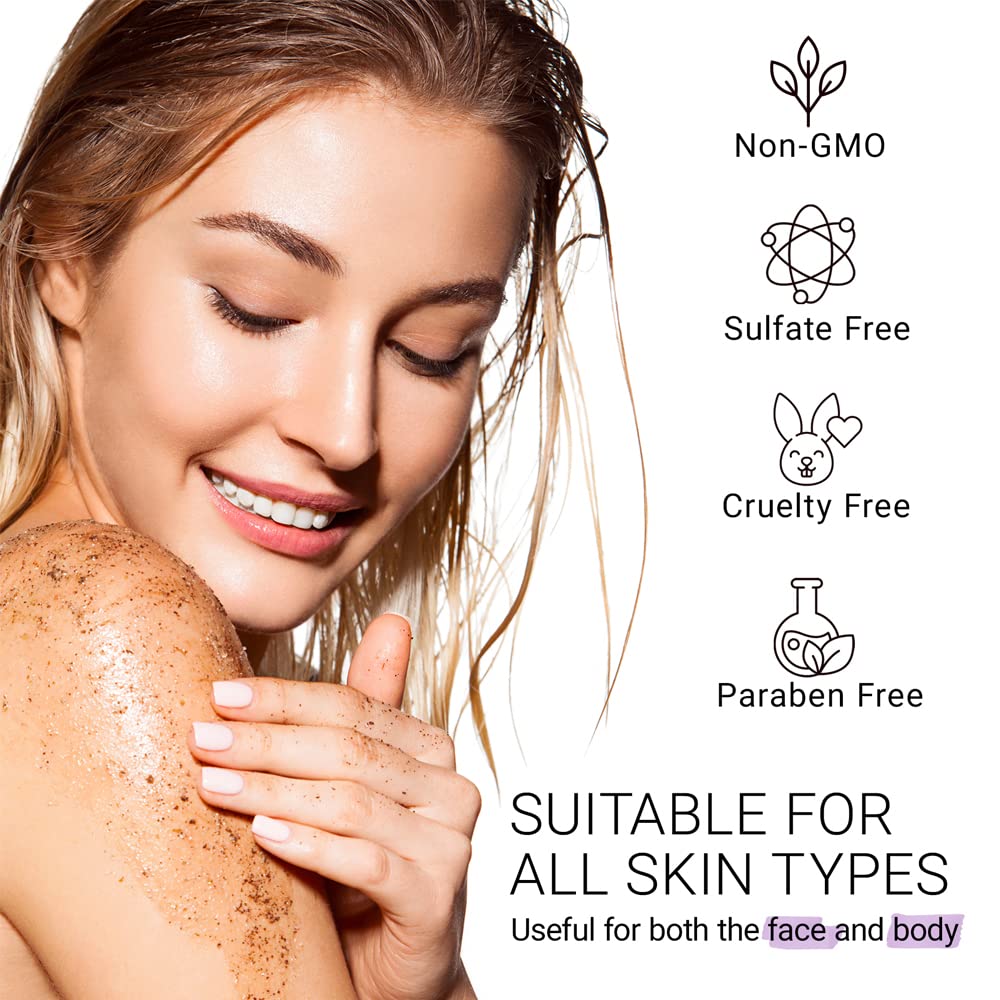 BellamiLuxx KP Bump Eraser Scrub pre-shave exfoliation for smoother skin.