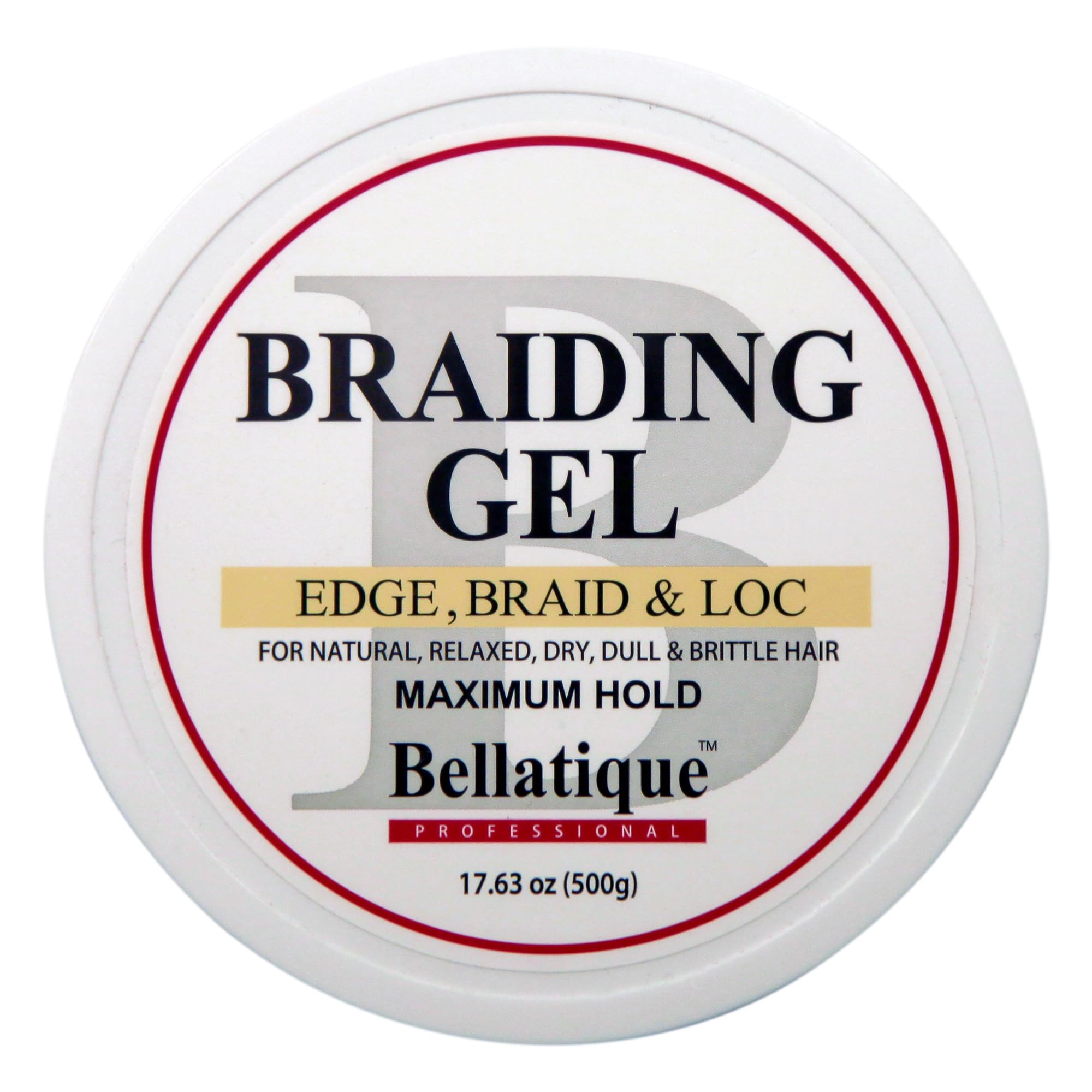 Braided hair shows high-shine finish from Bellatique braiding gel.