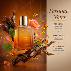 Bellavita Luxury perfume being sprayed on wrist demonstrating application