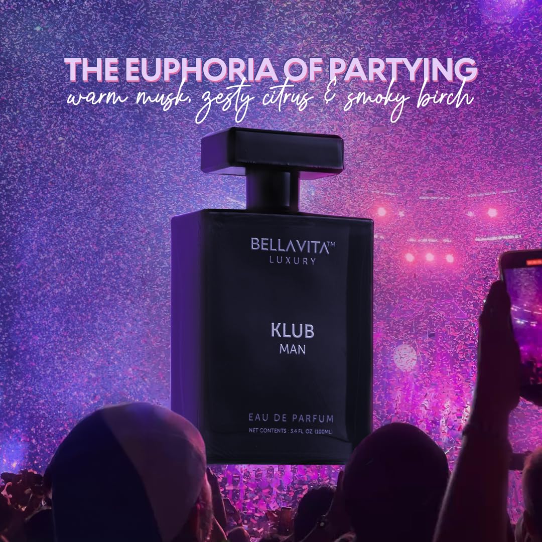 BellaVita KLUB packaging box features luxe presentation and gifting appeal.