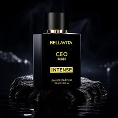 BellaVita Luxury CEO Man INTENSE lavender middle-notes evoke calm confidence.