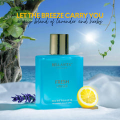BellaVita Luxury fragrance spray mist shows mini bottle ready for on-the-go touch-ups.