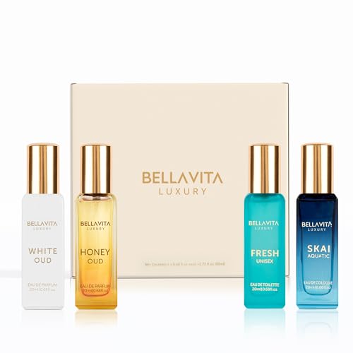 BellaVita Luxury Honey OUD bottle close-up highlighting warm resin notes