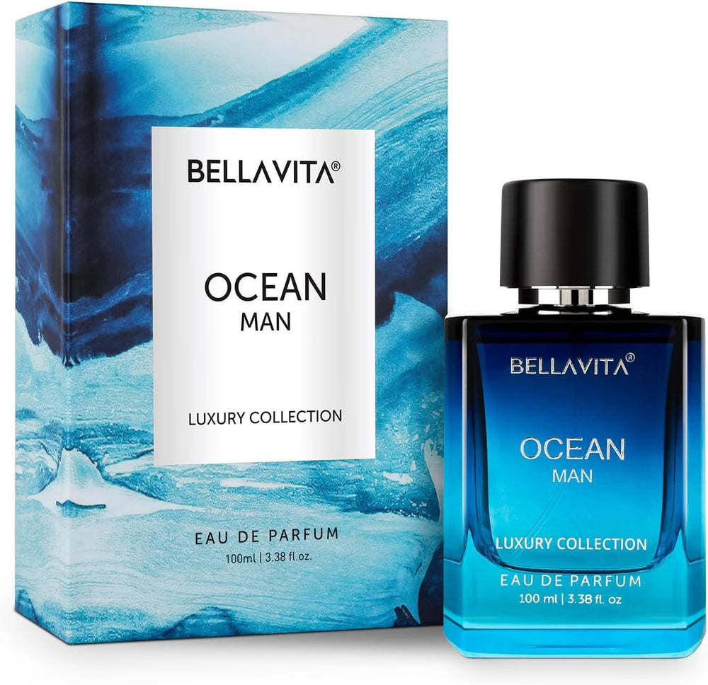 BellaVita Luxury Ocean product shot with sleek packaging suited for gifting sets.