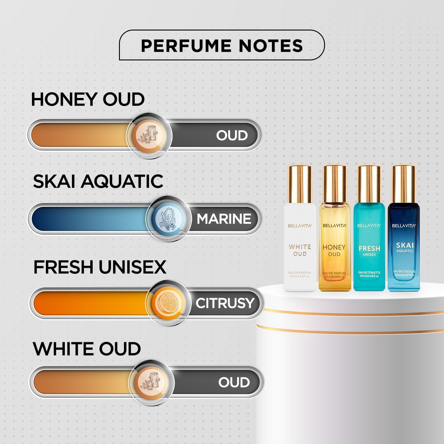 BellaVita Luxury spicy vanilla perfume oil for evenings