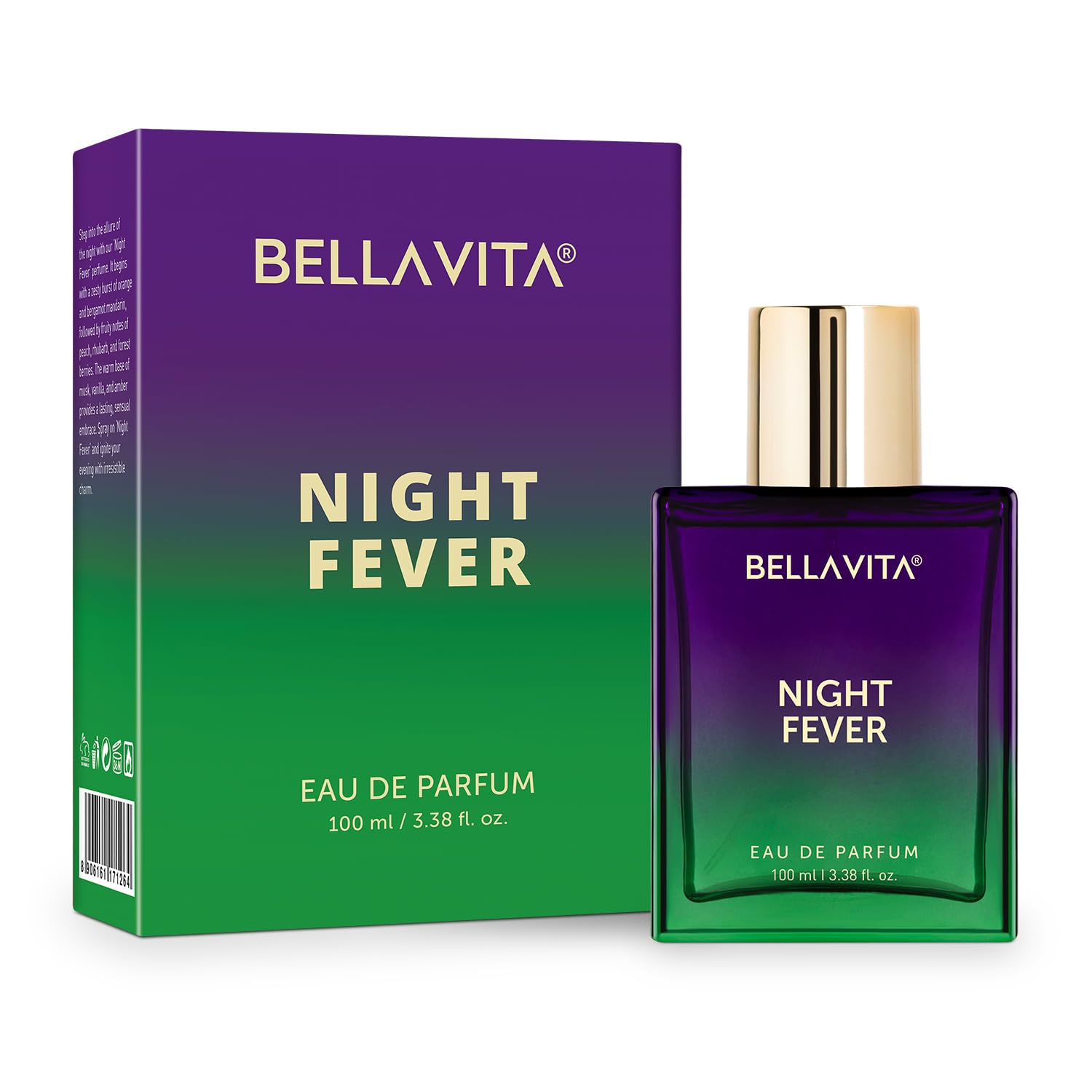 Bellavita Night Fever travel-size bottle for on-the-go touch-ups.