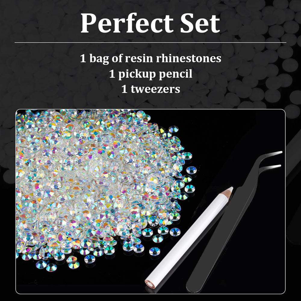 BELLEBOOST 4mm rhinestones ready for nail art application.