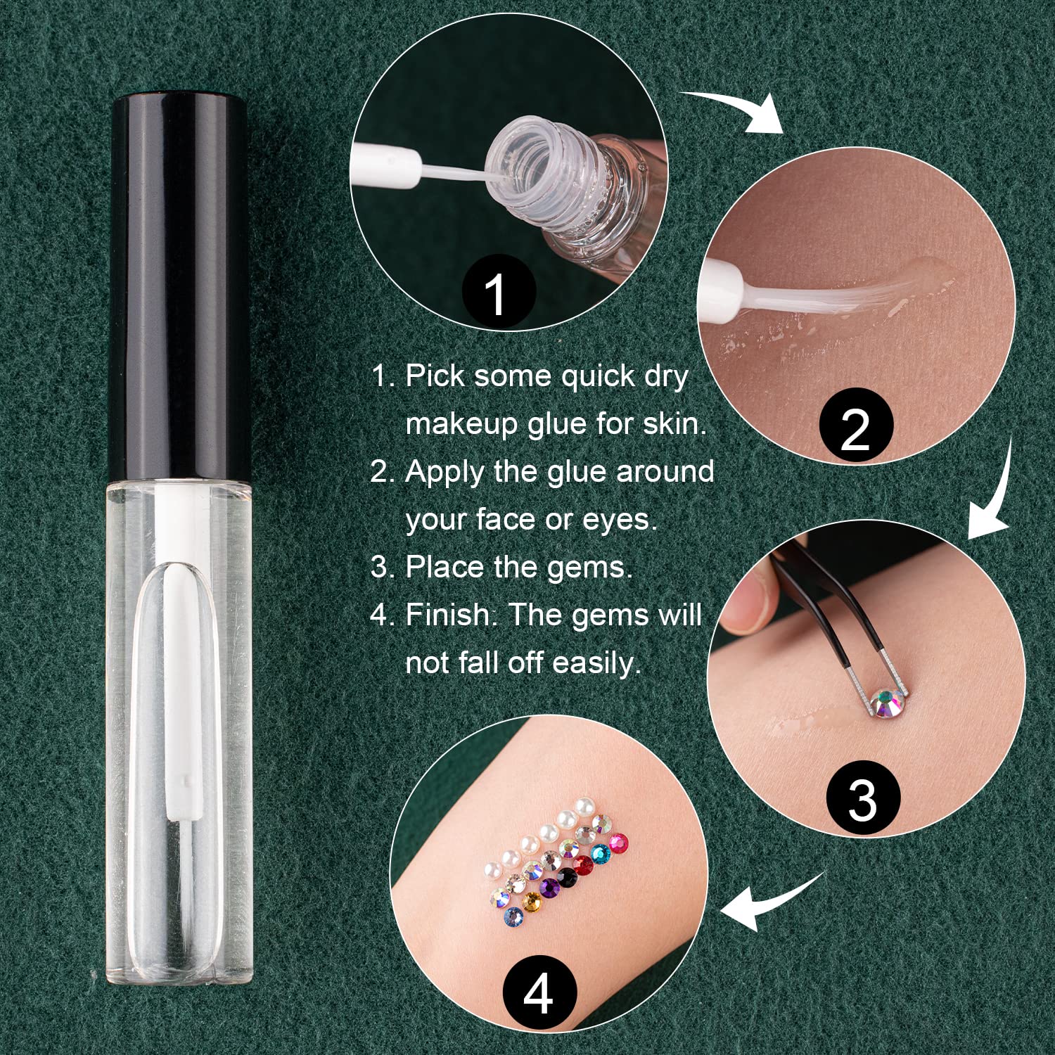 belleboost picker pencil for picking up tiny gems during precise nail art