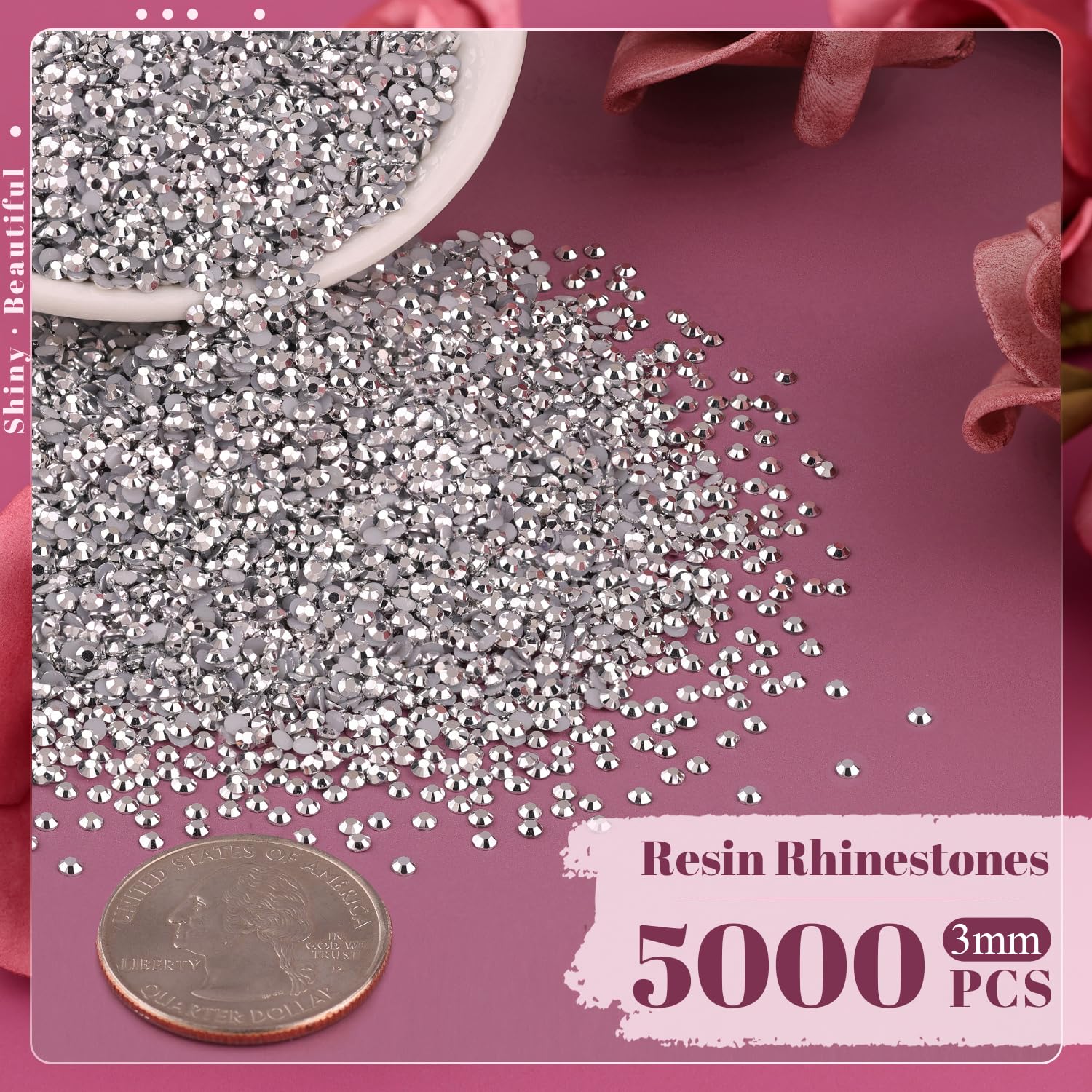 BELLEBOOST pickup pen and tweezers in-use shot for precise jewel placement.