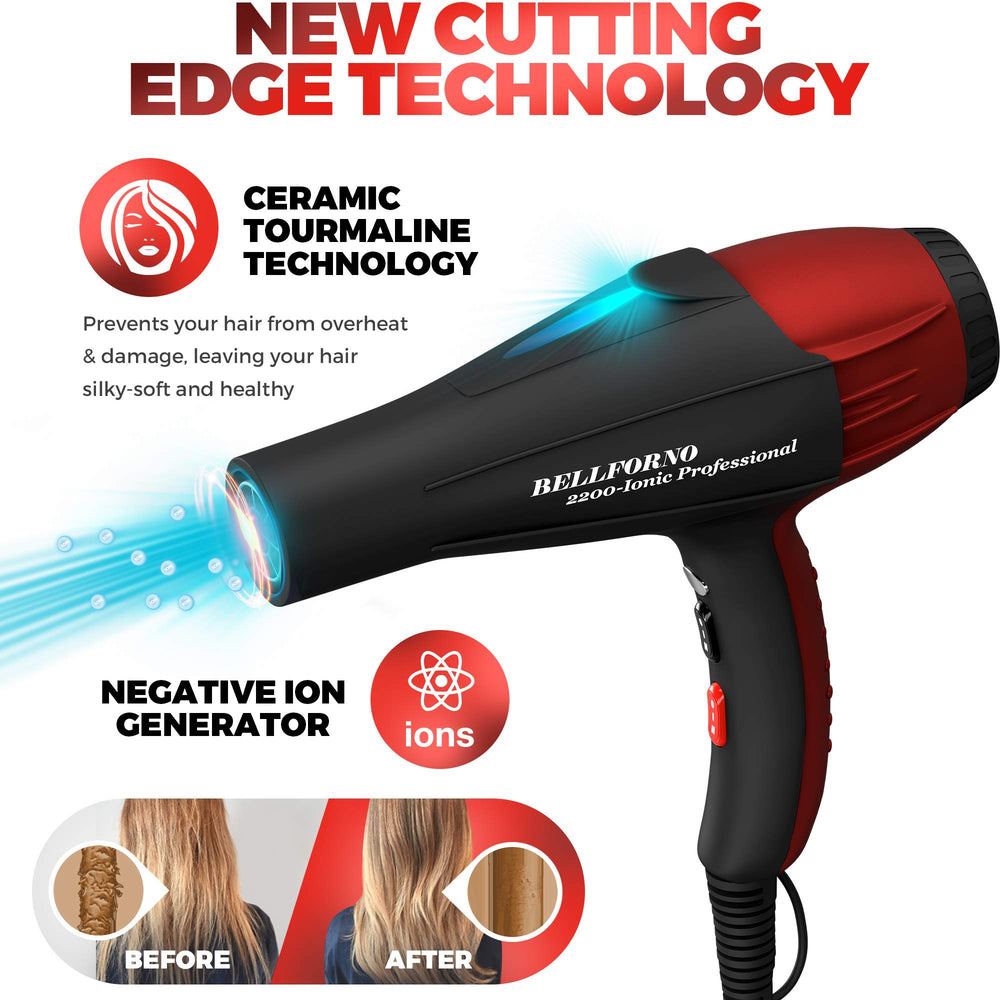 Bellforno hair dryer concentrator nozzle 1 for targeted drying and smooth finish