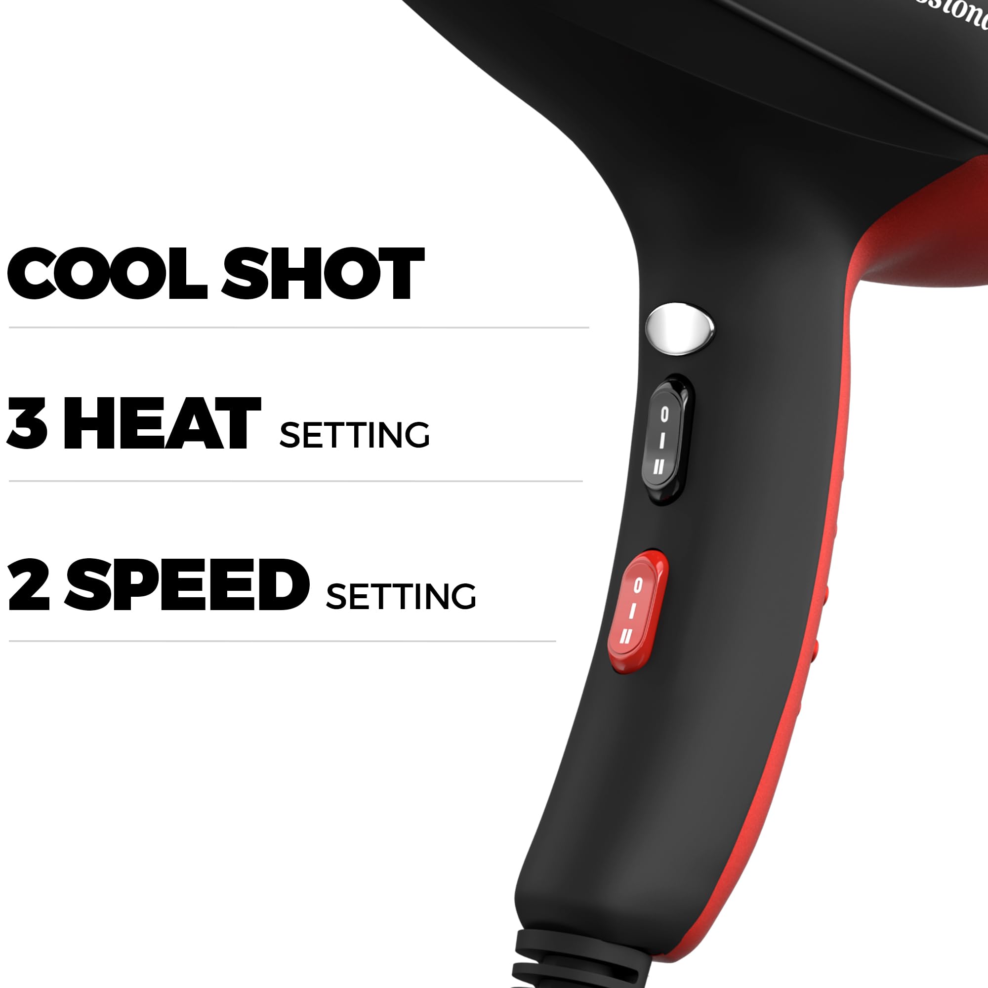 Bellforno hair dryer concentrator nozzle 2 for precise styling and curled ends