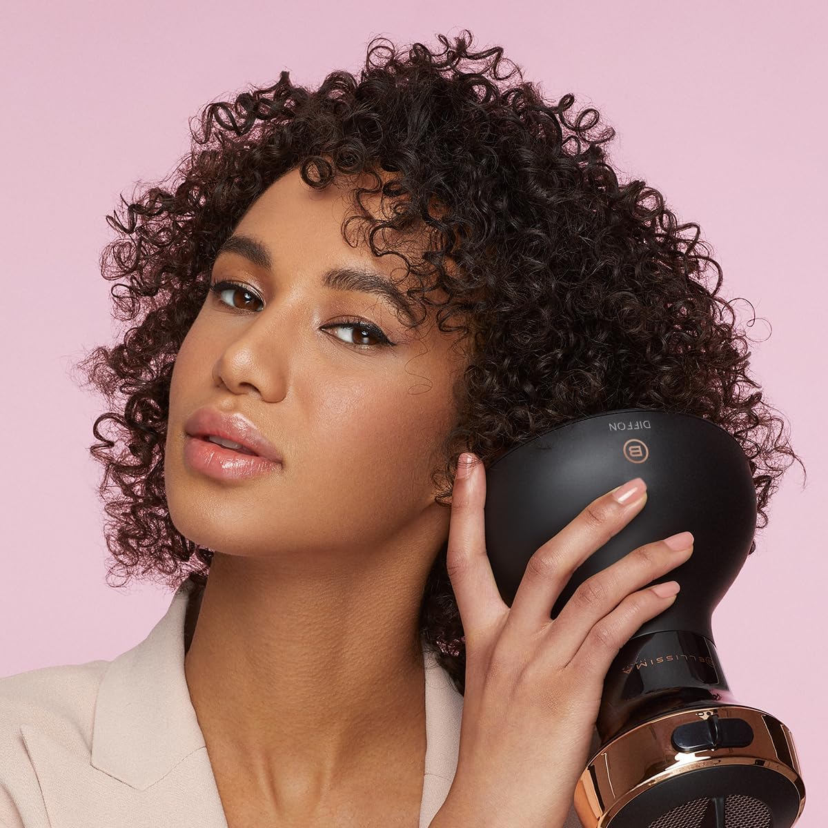 Bellissima Diffon curl booster system speeds drying with gentler heat.