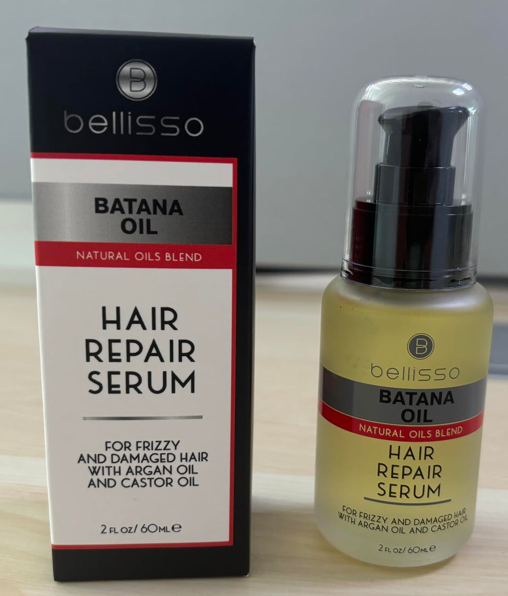 Bellisso Batana Oil Serum supports volume and shine without weighing hair.