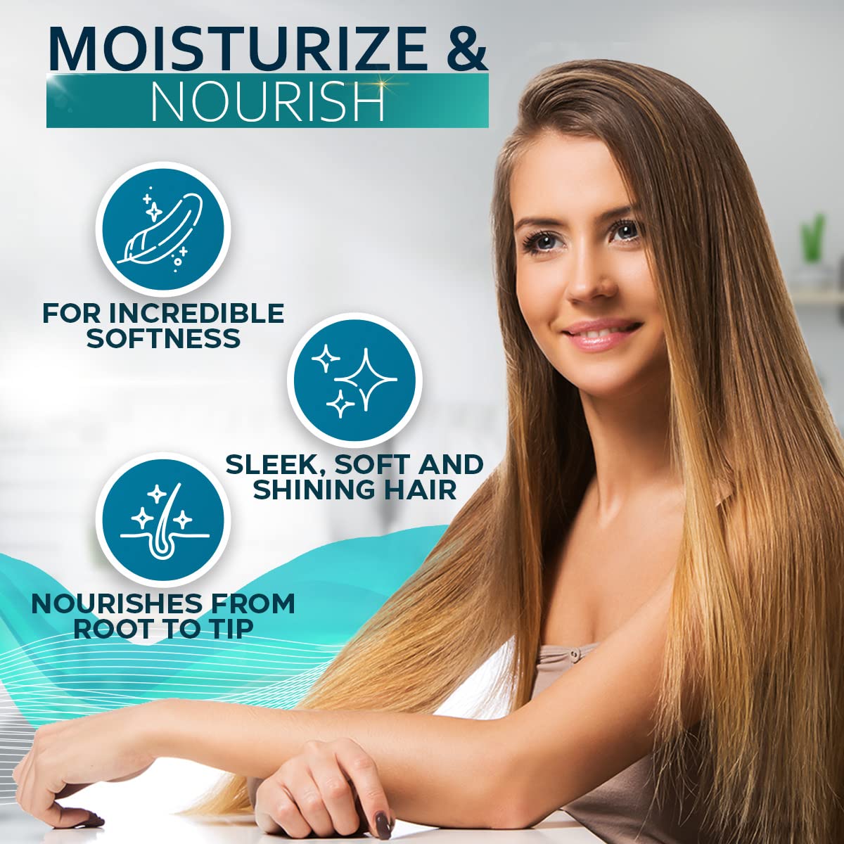 Bellisso Biotin Serum provides noticeable shine and volume on thinning hair.
