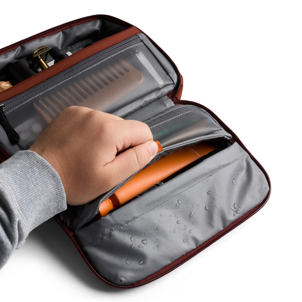 Bellroy Hanging Toiletry Kit magnetic compartment for small items