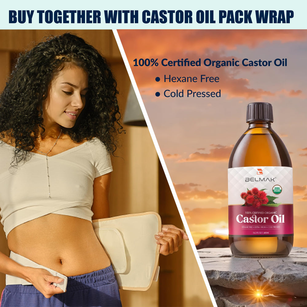 BELMAK castor oil for eyelashes and eyebrows supports natural fullness.