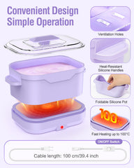Beloving easy-clean silicone design simplifies cleanup after waxing