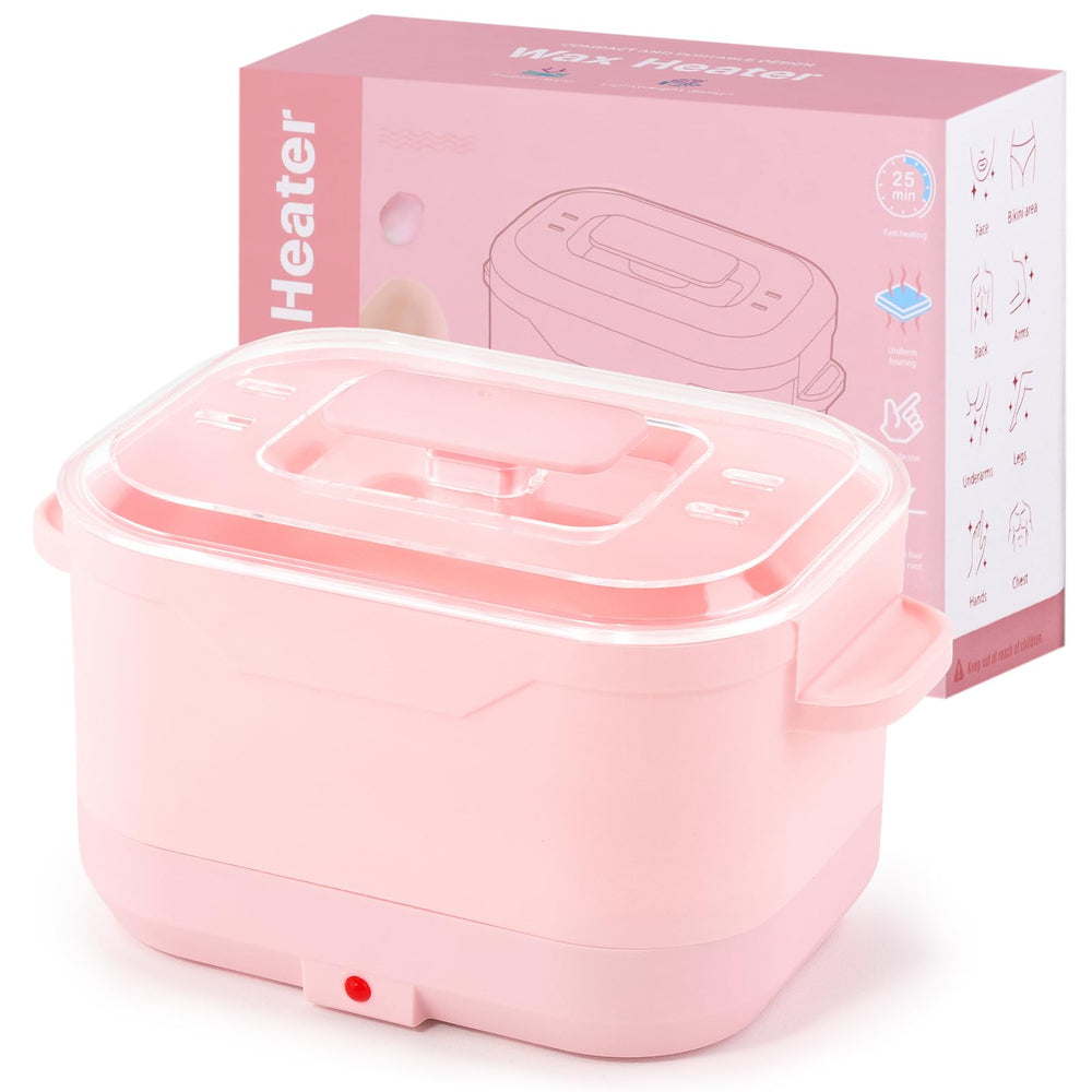 Beloving silicone wax warmer foldable-design on a clean counter demonstrates compact home and travel use.