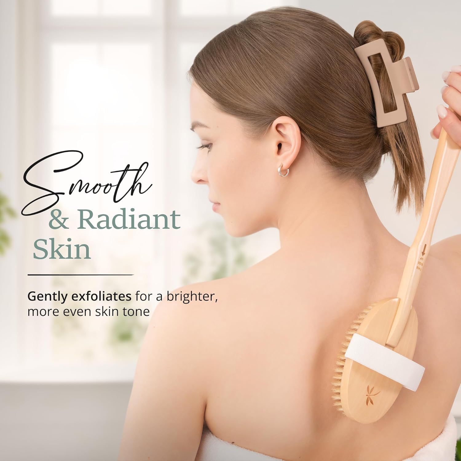 Belula bath gloves offer dual-textured exfoliation for smoother skin.